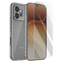 Mayaxess Hoesje Geschikt Voor Honor 600 met Screenprotector Gehard Glas