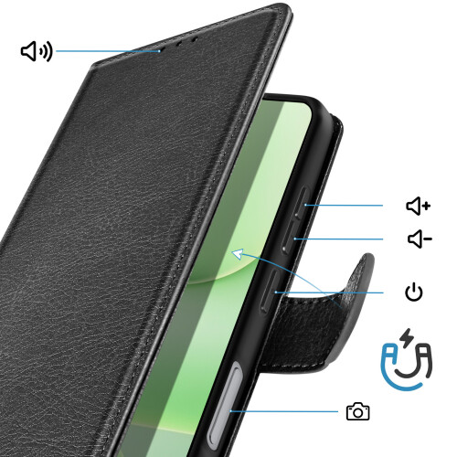 Avizar Wallet Case for Honor 600 Lite Chesterfield Series with Stand Function 2