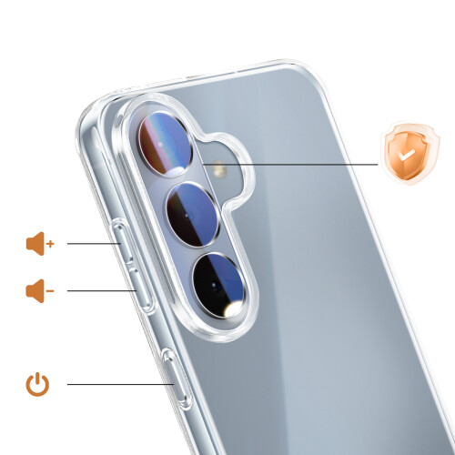 Avizar Proteção Integral para Galaxy S26 Capa de Silicone Vidro Tela e Câmera 2