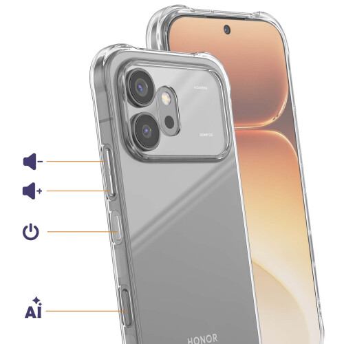 iMak Case for Honor 600 Shockproof with Reinforced Bumper Corners 2