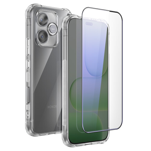 Avizar Capa Para Honor 600 Lite Antichoque Com Cantos Bumper E Vidro Temperado 1