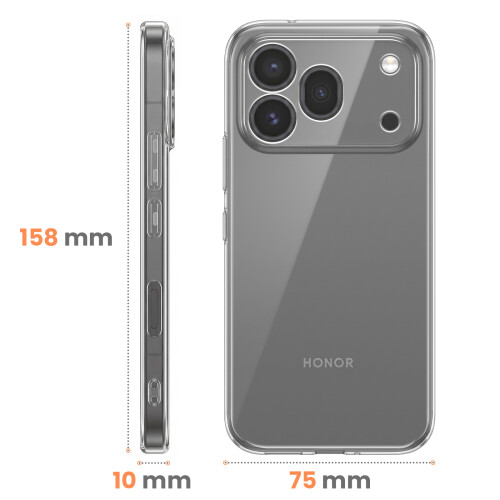 Avizar Case for Honor 600 Pro Soft Silicone Ultra-Thin 0.5mm 2