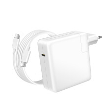 Avizar Laptop Oplader geschikt voor MacBook Pro 13" M2 (2022) - USB-C 96W - Met 1.8m Kabel