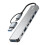 LinQ Hub USB-C / USB-A 7-in-1 5Gbps naar 2x USB-C, USB-A 3.0 en 4x USB-A 2.0 1