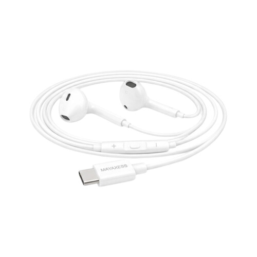 Mayaxess Bedrade USB-C Oortjes voor iPhone 16
