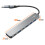 LinQ Hub USB-C / USB-A 7-in-1 5Gbps naar 2x USB-C, USB-A 3.0 en 4x USB-A 2.0 5