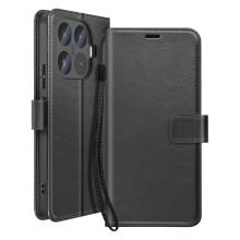 Mayaxess Portemonnee Hoesje voor Xiaomi 17T met Polsbandje en Standaard