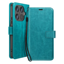 Mayaxess Portemonnee Hoesje geschikt voor Xiaomi 17T Pro met Polsband en Standaard
