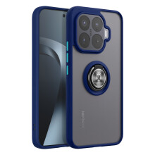 Avizar Hoesje geschikt voor Xiaomi 17T Pro met Draaibare Magnetische Ring en Matte Afwerking
