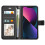 Mayaxess Funda Libro para iPhone 13 con Cordón y Soporte Video 2