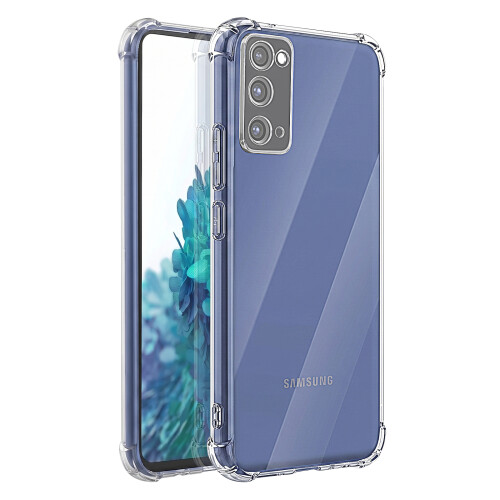 Mayaxess Shockproof Silicone Case for Galaxy S20 FE Reinforced Corners