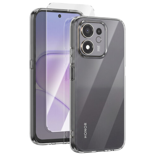 Mayaxess Pack de Proteção para Honor 600 Smart com Capa e Vidro Temperado 1