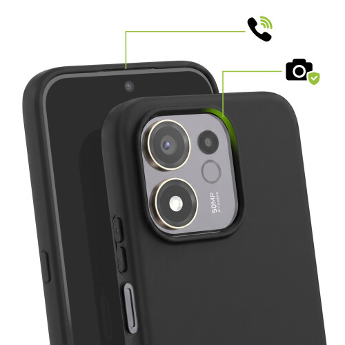 Mayaxess Capa para Honor 600 Smart em Silicone Flexível com Bordas Elevadas 2