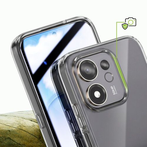 Mayaxess Pack de Proteção para Honor 600 Smart com Capa e Vidro Temperado 2