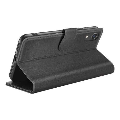 Zanaé Wallet Case for iPhone XR with Stand Function and Magnetic Tab 1