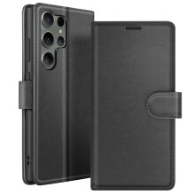 Zanaé Hoesje geschikt voor Galaxy S23 Ultra - Wallet Case & Magneetsluiting