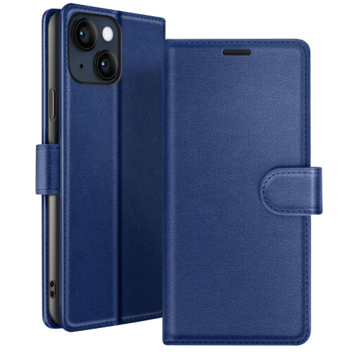 Zanaé Wallet Case for iPhone 14 Stand and Magnetic Tab