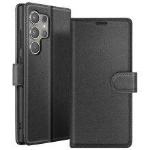 Zanaé Hoesje geschikt voor Galaxy S24 Ultra - Wallet Case & Magneetsluiting