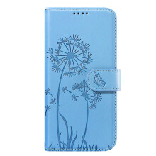 Zanaé Portemonneehoesje voor Galaxy S24 / S25 Premium Design Bloemen Vlinder