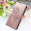 Zanaé Wallet Case for iPhone 13 / 14 Premium Design Flowers Butterfly 4