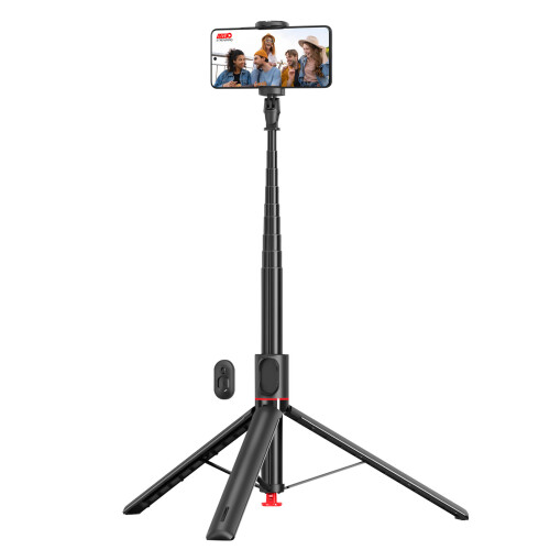 Forcell Wireless Selfie Stick 1.70m for Smartphone 60 to 95 mm with Automatic Tripod