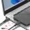 Forcell Câble USB-C vers USB-C 100W Power Delivery 3.0 Tressé Carbone 1m 3