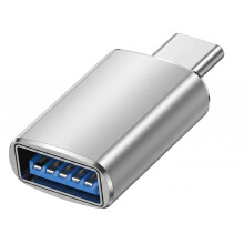 Blue Star OTG USB-C Mannelijk naar USB 3.0 Vrouwelijk Adapter