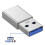 Blue Star USB-C Naaras - USB 3.0 Uros Suurnopeusadapteri 5Gbps 4