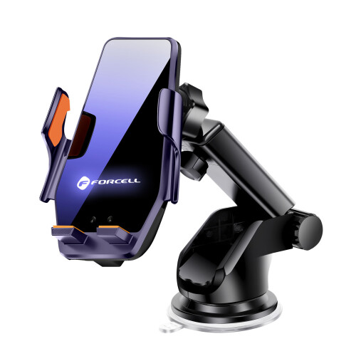 Forcell Fold HS6 Universal Qi 15W Car Mount with Automatic Clamping and Double Fixing