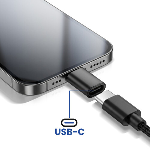 Blue Star Adattatore Convertitore USB-C a Lightning per iPhone e iPad 2