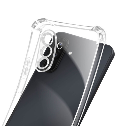 Avizar Capa para Galaxy A17 em silicone flexível com cantos reforçados 1