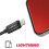 Maxlife Kompakter Audio Adapter 3.5mm Klinke auf Lightning 13.5cm 4