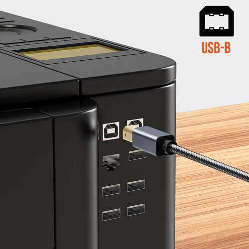 LinQ USB-A 2.0 Cable to USB B 2.0 Quick Transfer Stable Connection 3m 2