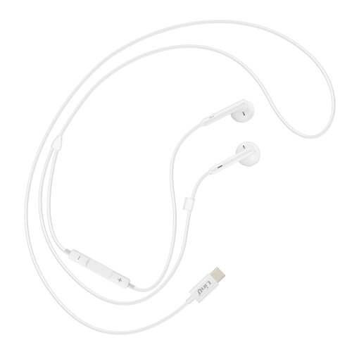LinQ USB C Earphones Control Buttons Length 1.2m