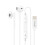 LinQ USB C Earphones Control Buttons Length 1.2m 2