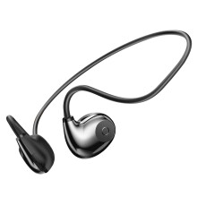 LinQ Bone Conduction Bluetooth Headphones, Multipoint Touch Waterproof IPX4