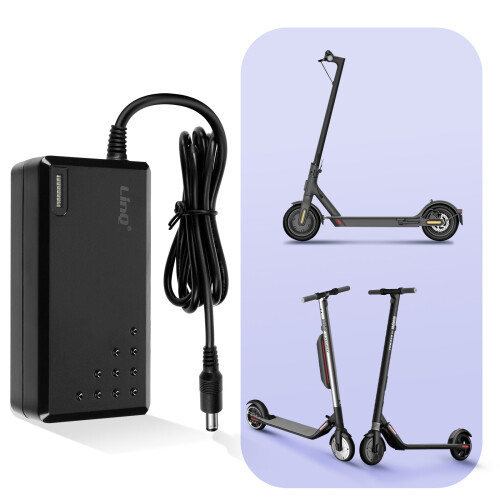 LinQ Ladegerät (29.4V, 2A, 58.8W, DC 5.5 x 2.5mm) für Ninebot E-Scooter 2