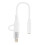 LinQ Adaptador Áudio P2 Fêmea para Lightning e USB C Macho 2