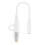 LinQ Adaptador Áudio P2 Fêmea para Lightning e USB C Macho 5