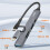 LinQ Hub USB-C e Lightning OTG 1x USB-C + 2x USB + lettore scheda SD / TF 4