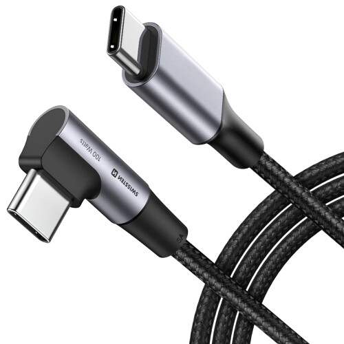Swissten Cabo 100W Nylon Braided 2m 1