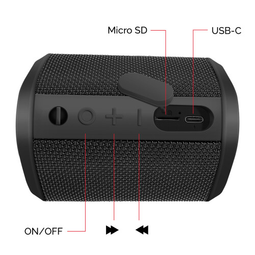 Swissten Bluetooth Speaker 15W 10hrs Autonomy IP55 Cable and Strap included 2