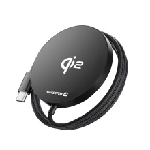 Swissten Qi2 MagSafe Ladegerät 15 W mit 1,5 m Kabel
