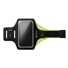 Swissten Fascia Sportiva Tattile per Smartphone 7" IP53 con Cinghia Regolabile