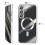 Avizar Soft Shockproof Magsafe Case for Galaxy S25 FE with Chrome Edge 3