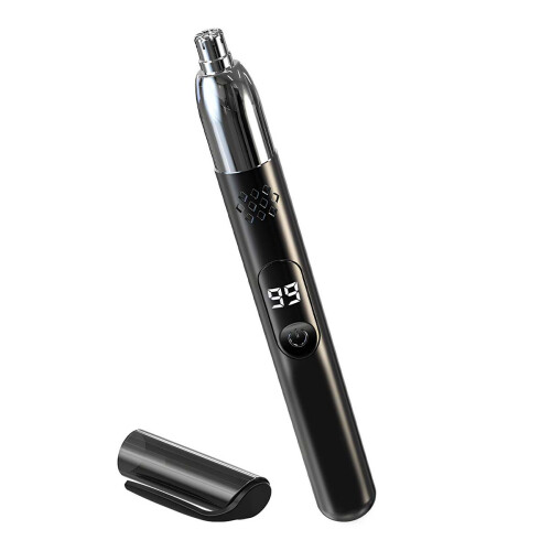 Avizar Compacte 3W-neushaar trimmer, oplaadbaar via USB, met digitaal display 1