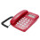 Avizar Telefone fixo com fio multifuncional com ecrã LCD / Rediscagem / Alarme 2