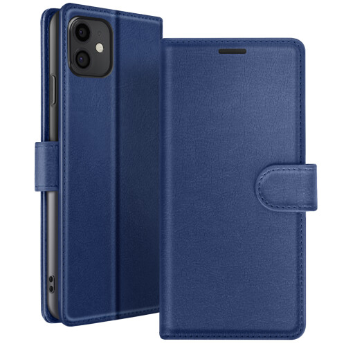 Zanaé Klappetui iPhone 11 mit Magnetverschluss & Kartenfächern