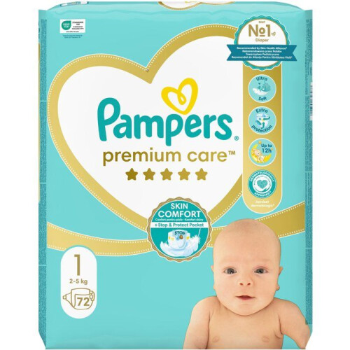 Pampers PAMPERS Premium Care Blatt. 1 (72 Stk)