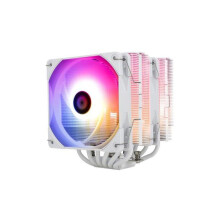 Witte ARGB CPU-koeler - Thermalright - Peerless Assassin 120 mm R - 1550 t/min - 25,6 dB - 137 x 165 x 112 mm